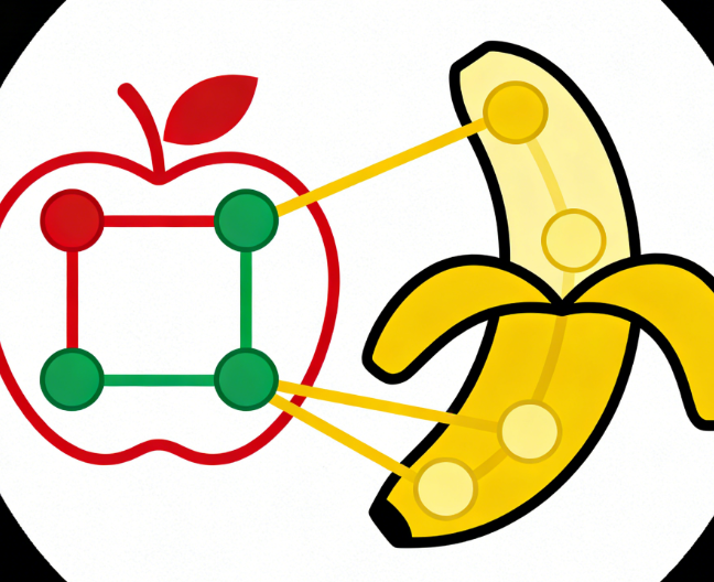 Fruit-Themed Color Connect-the-Dots (Apple + Banana) - Image 2