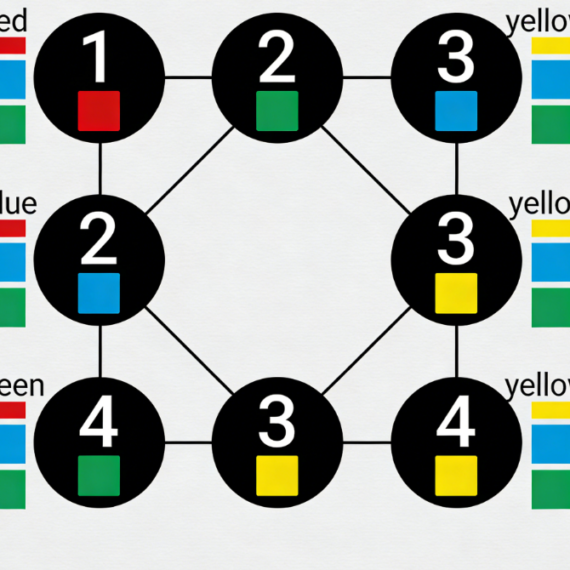 Number + Color Dual Match Connect-the-Dots