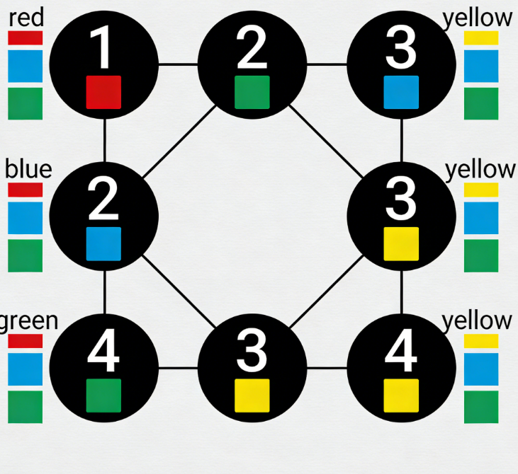 Number + Color Dual Match Connect-the-Dots