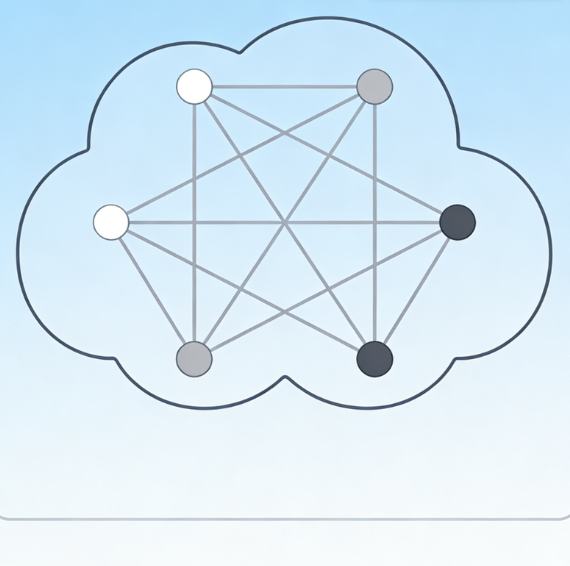 Irregular Shape Connection (Clouds)