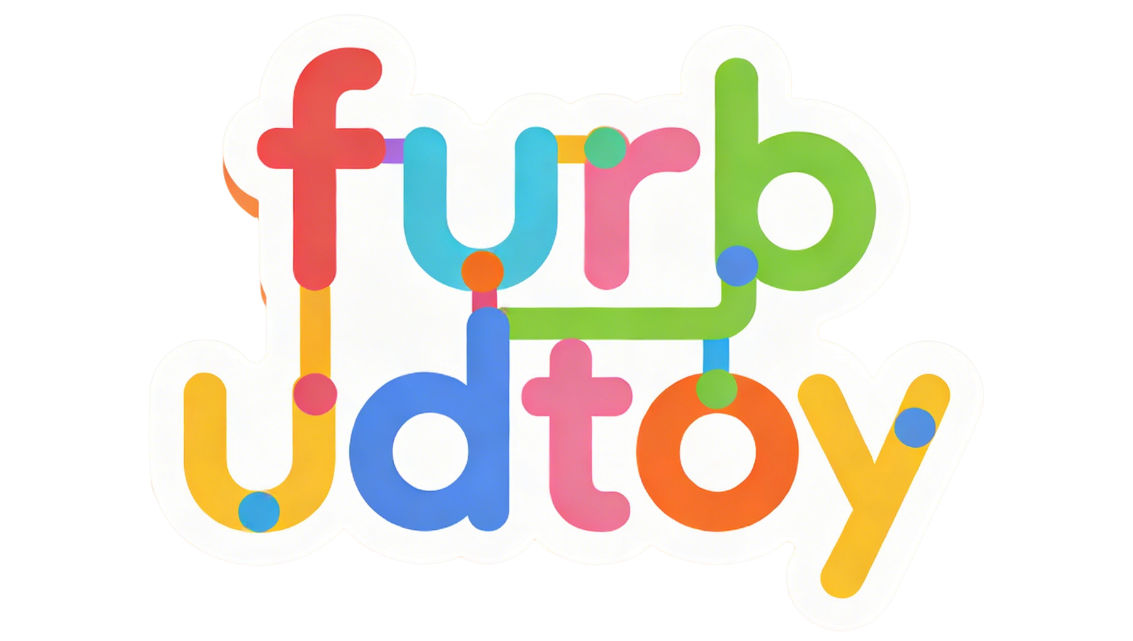 A single line connects to create an infinite array of colors.